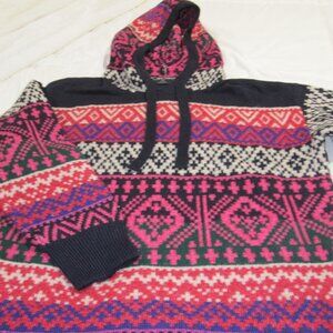 Lane Bryant Colorful Hooded Sweater
